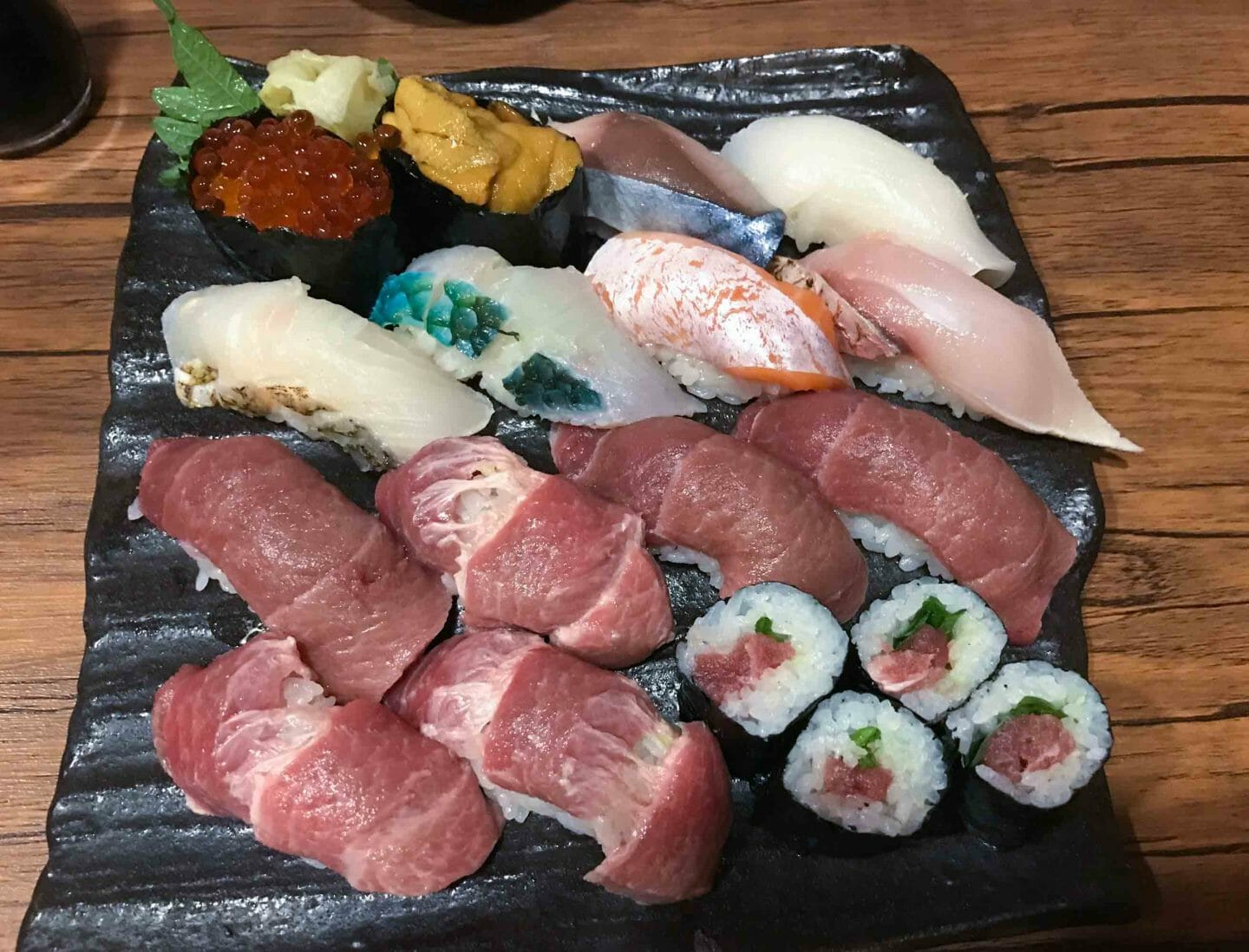 Plato de sushi