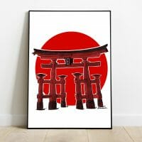 Print torii miyajima